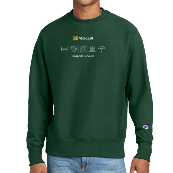 Microsoft Financial Services Printed - Reverse Weave ® Crewneck Sweatshirt Thumbnail